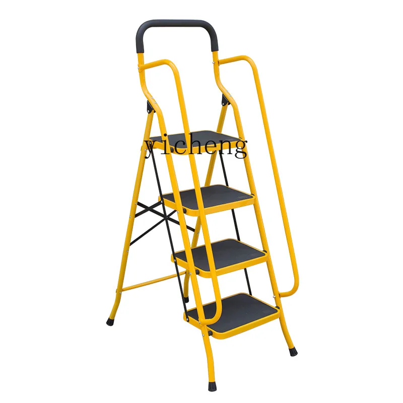 

Tqh Handrail Ladder Safety plus Wide Pedal Foldable Trestle Ladder