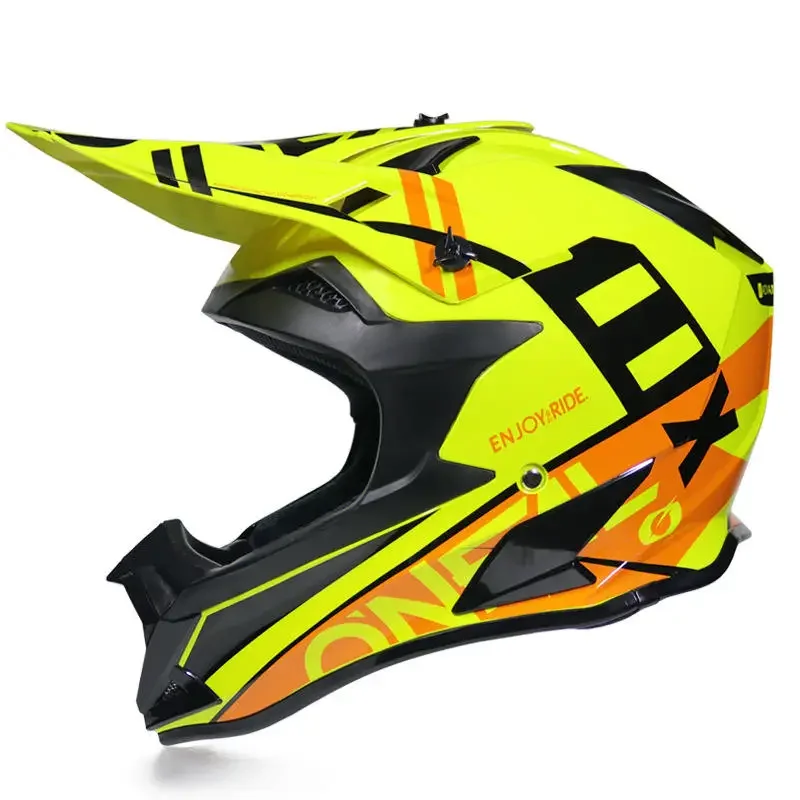 Full Face Helmet Suitable For Motocross Racing Off-road Abs Material Dot Certification Fashion Motorcycle Helmet