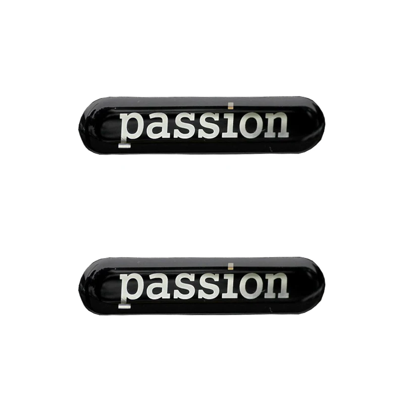 2 Pcs 3D Sticker Car Accessories Passion Emblem Sticker Badge Mirror Decal B Logo For Mercedes Smart 451 Fortwo W 453 Forfour view 6