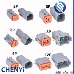 Deutsch DT series connector DT06-2S DT04-2P DT06-3S DT04-3P DT06-4S DT04-4P DT06-6S DT04-6P DT06-8S DT04-8P DT06-12S DT04-12P