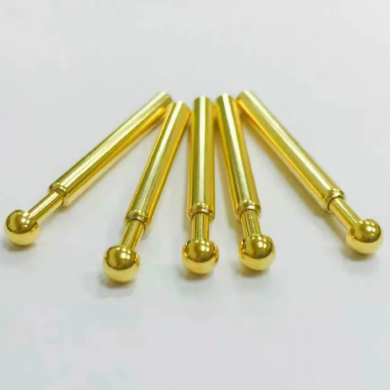 10/50PCS UB189-D Sonda di Prova a Molla Pin di Prova Pogo Pin PCB Strumento di Prova Lunghezza 36.5mm Pin Diametro 3.16mm Testa Rotonda Dia 4.0mm Strumento di Prova