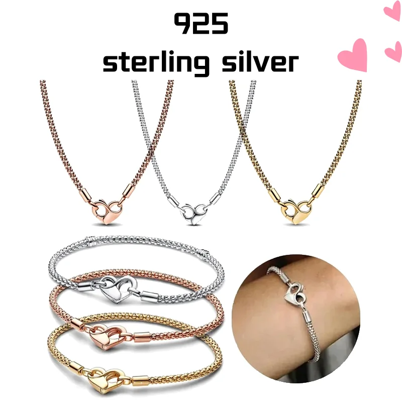 

Exquisite Fashion Studded Chain Charm Necklace Bracelet Unlimited Love Women's Wedding Jewelry Gift