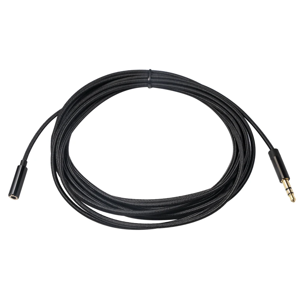 0.5m/1m/1.8m/3m/5m 3.5mm rozszerzenie Audio kabel Jack przedłużacz kabel słuchawek męski na żeński 3.5mm Jack przewód Aux przewód Aux