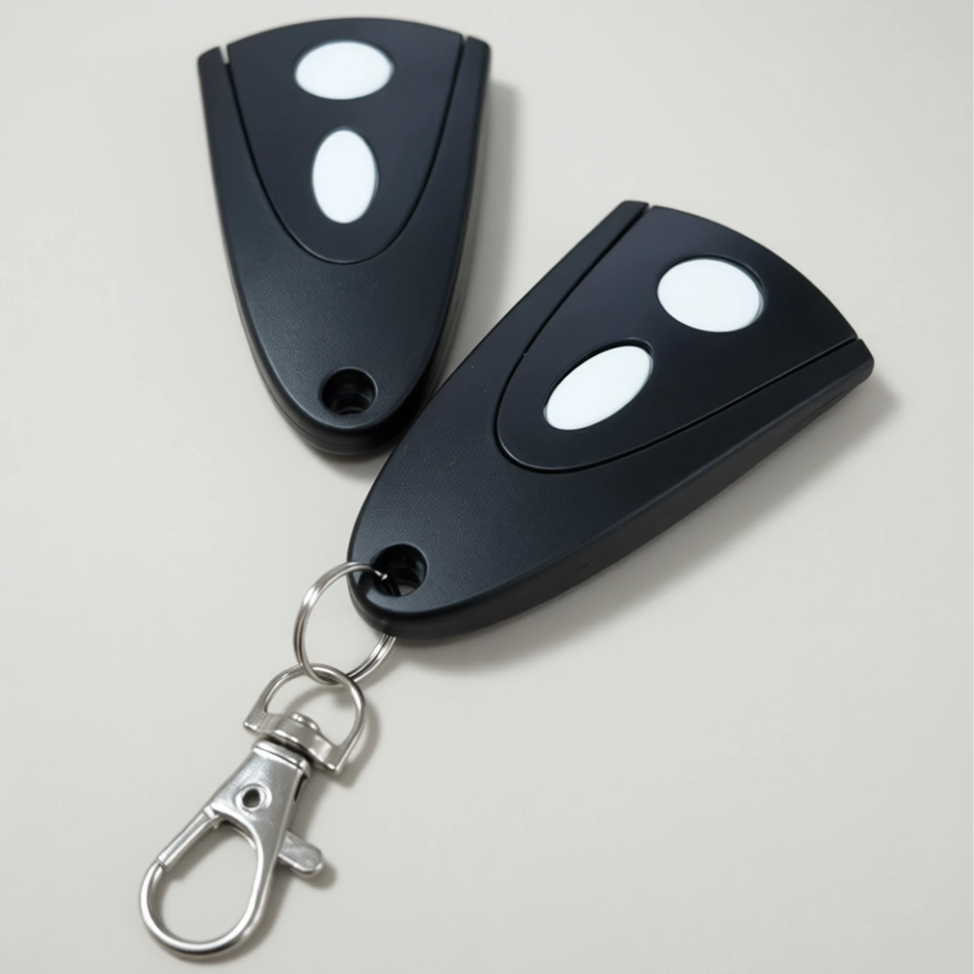 Bulk 433.92MHz 2 Button Wireless Remote Key Fob Compatible With 502 504 512 Series Roller Shutter Door Opener