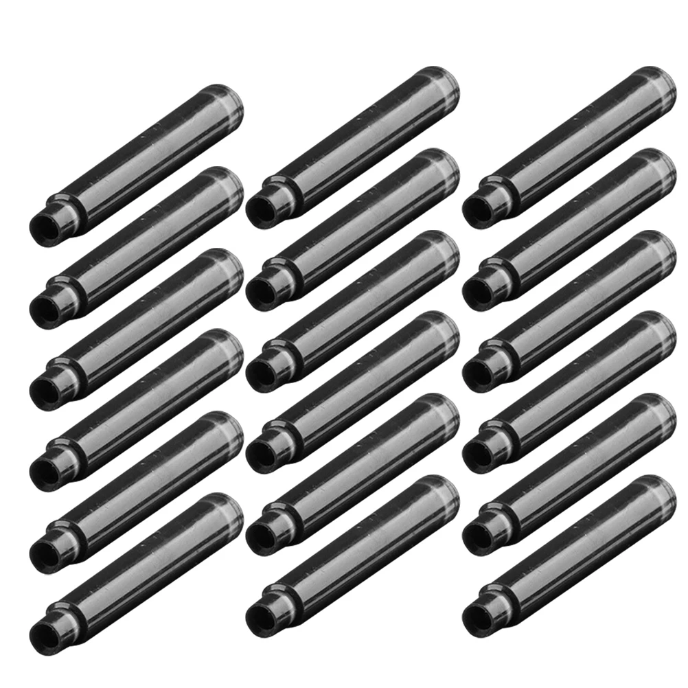 

100Pcs Fountain Pen Ink Refills Refillable Erasable Heat Erasable Ink for Office School Calligraphy Writing Smooth Flow