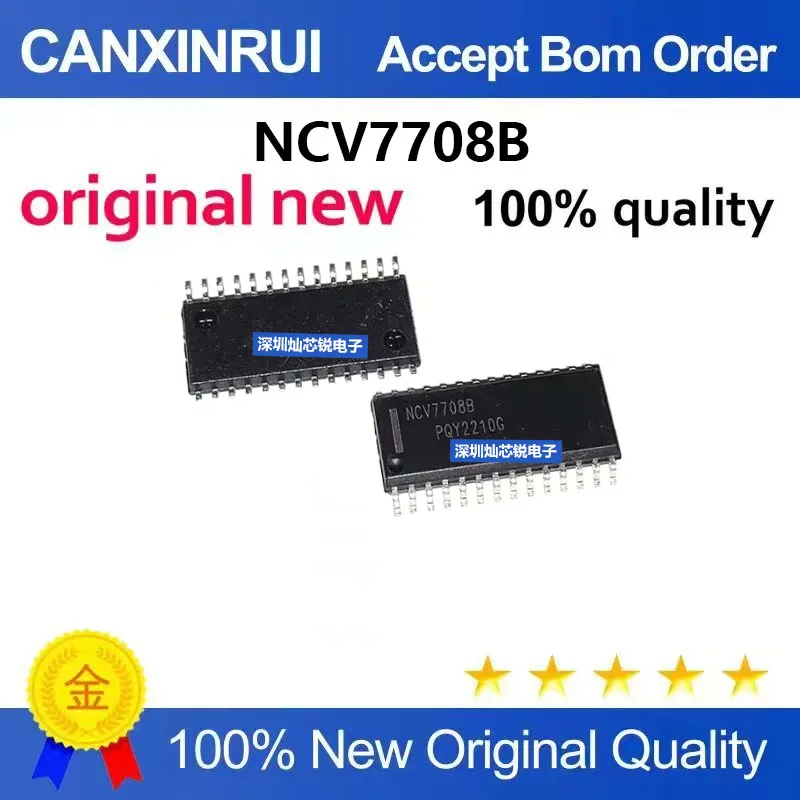 (5-100pieces)Brand New Original NCV7708B NCV7708BDWR2G SMD SOP28 Power Controller IC