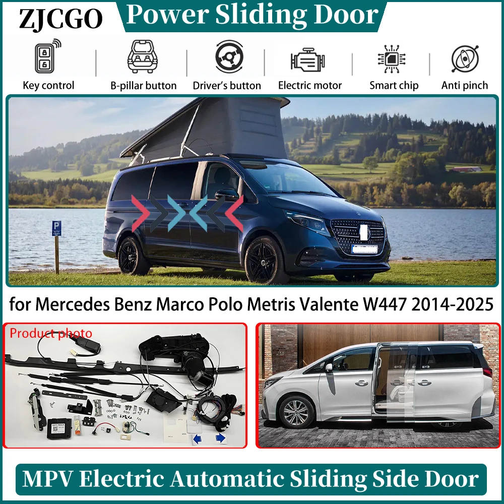 

for Mercedes Benz Marco Polo Metris Valente W447 2014-2025 Smart Automatic Electric MPV Side Power Sliding Door Control System