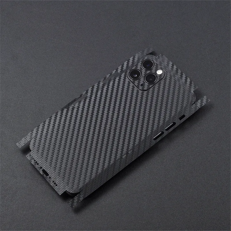 Carbon Fibre Phone Back Film Sticker For iPhone 14 Pro Max 14Plus Full Coverage Protector Films Decal PVC Ultra Thin Film Skin