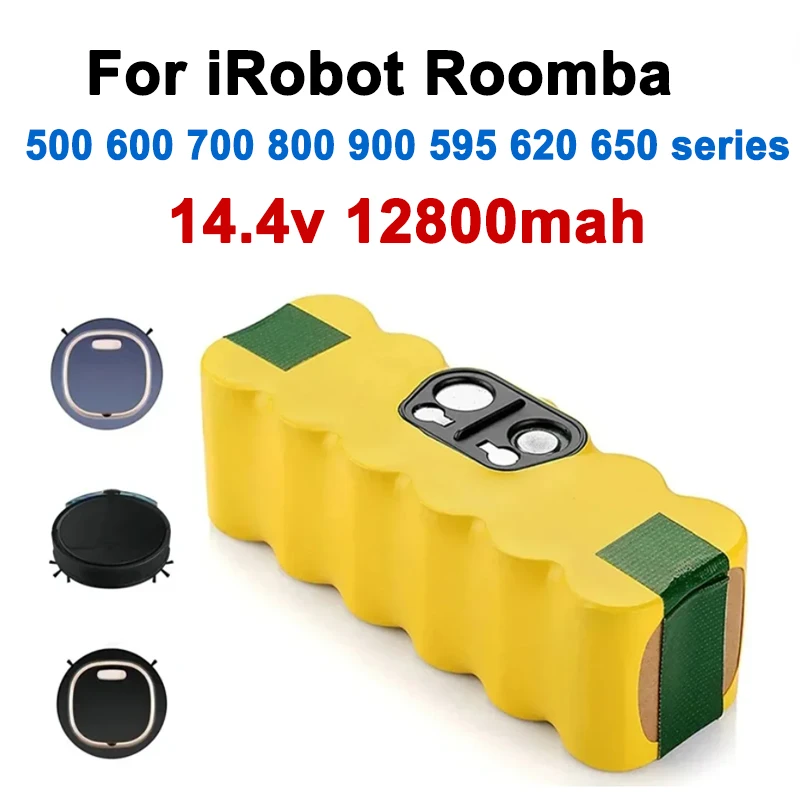 

14.4V Battery For iRobot Roomba 5000mAh Battery For iRobot Roomba 500 600 700 800 900 series 14.4 V 620 650 770 780 580 Battery