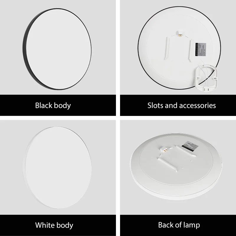 Led Ceiling Lights Ultra Thin LED Ceiling Lamps Modern Panel Light 30W 50W 72W Living Room Bedroom Kitchen Surface Mount Fixture