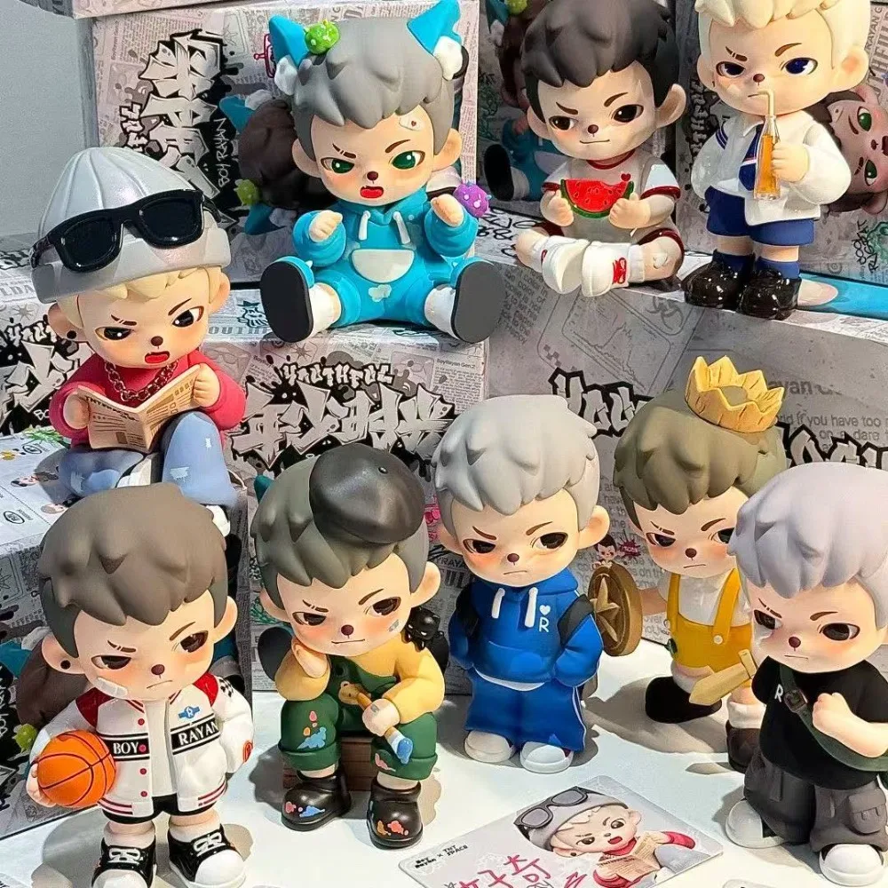 

Подлинная в наличии Rayan 2-го поколения молодежные дни серии слепая коробка модные игрушки фигурки игрушки стол Deocr коробка-сюрприз подарок