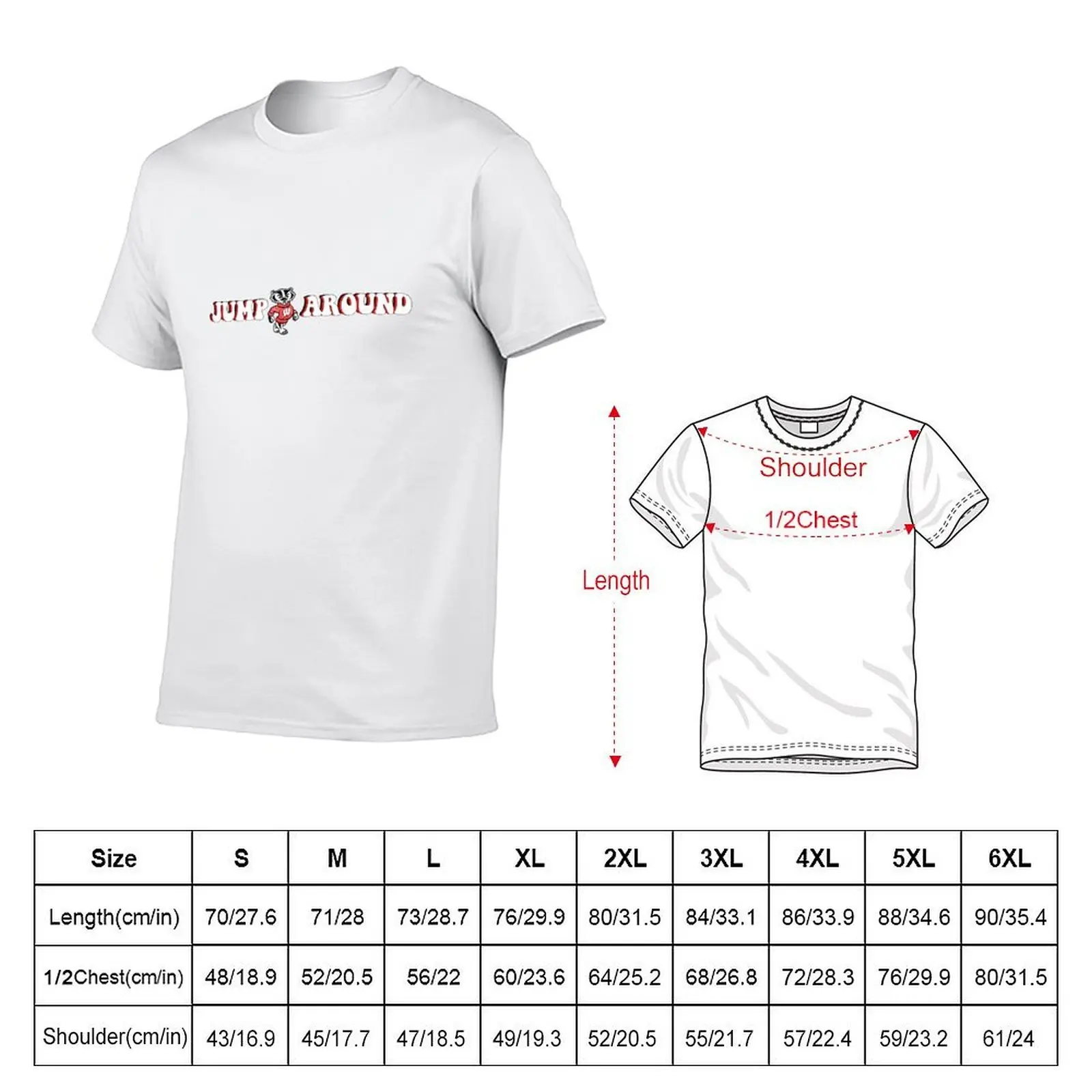 Jump Around T-Shirt graphic t shirts shirts graphic mens funny t shirts