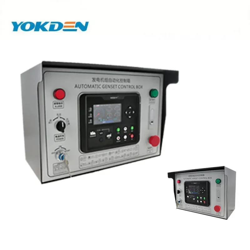 Mebay Auto Start Stop Genset Control Box Controller Board Panel BX70D Genset Cabinet Spare Parts