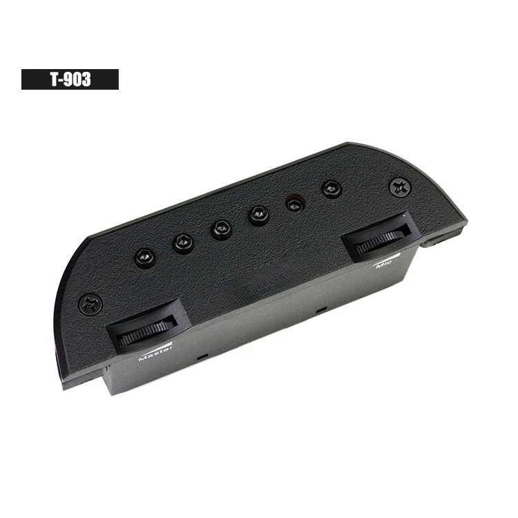 Acoustic guitar pickup accessories magnetic plus microphone pad dual pickups