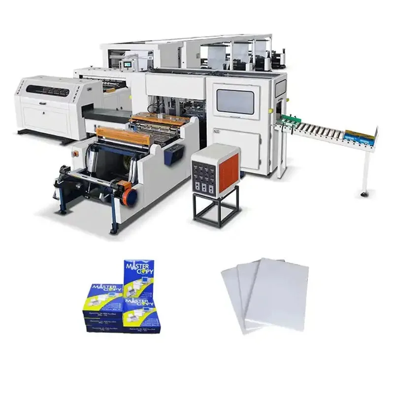 

Industrial Paper Cutting Machine A4 A3 Paper Cutting Packing Automatic A4 Copy Paper Cutting Packing Machine Price