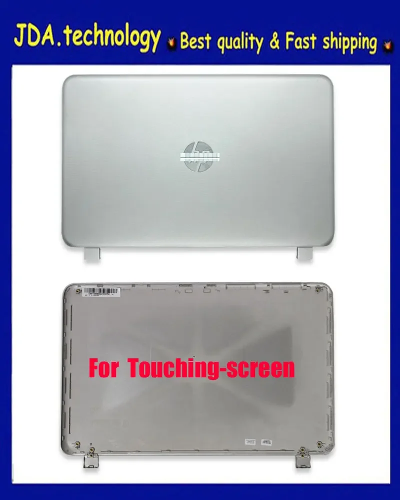 MEIRROW                  New/orig For HP Pavilion 15-P 15-P066US 15-P000 LCD Back Cover Rear Lid for Touching-screen,Silver