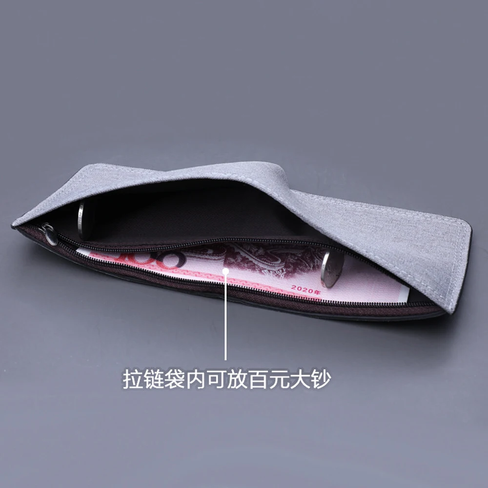 Batmaned Men Square Nylon Wallet Anime Character Card Holder The Dark Knight Cartoon Portable Multi Function Money Clip Gifts view 3