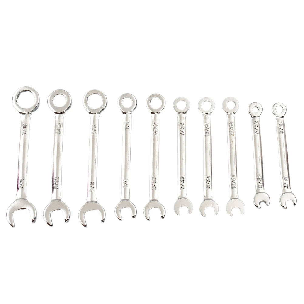 

Metric SAE Mini Wrench Repair Small Tool Automobile Combination Spanner Hexagon Nuts Fasteners Hobbies Ignition