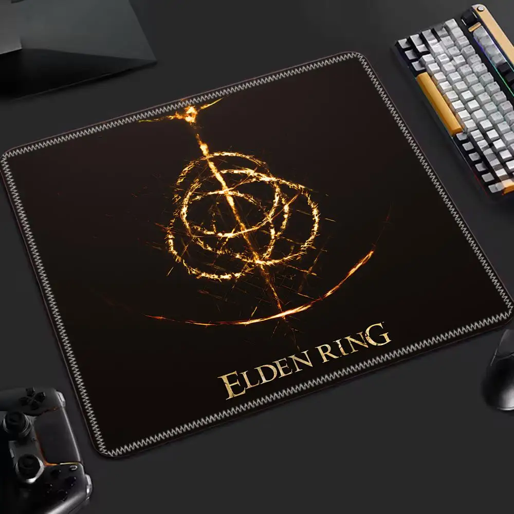 Gamer E-Elden RingsS Mouse Pad Cartoon rubber Small mouse pad desktop computer office keyboard e-sports ROGs game