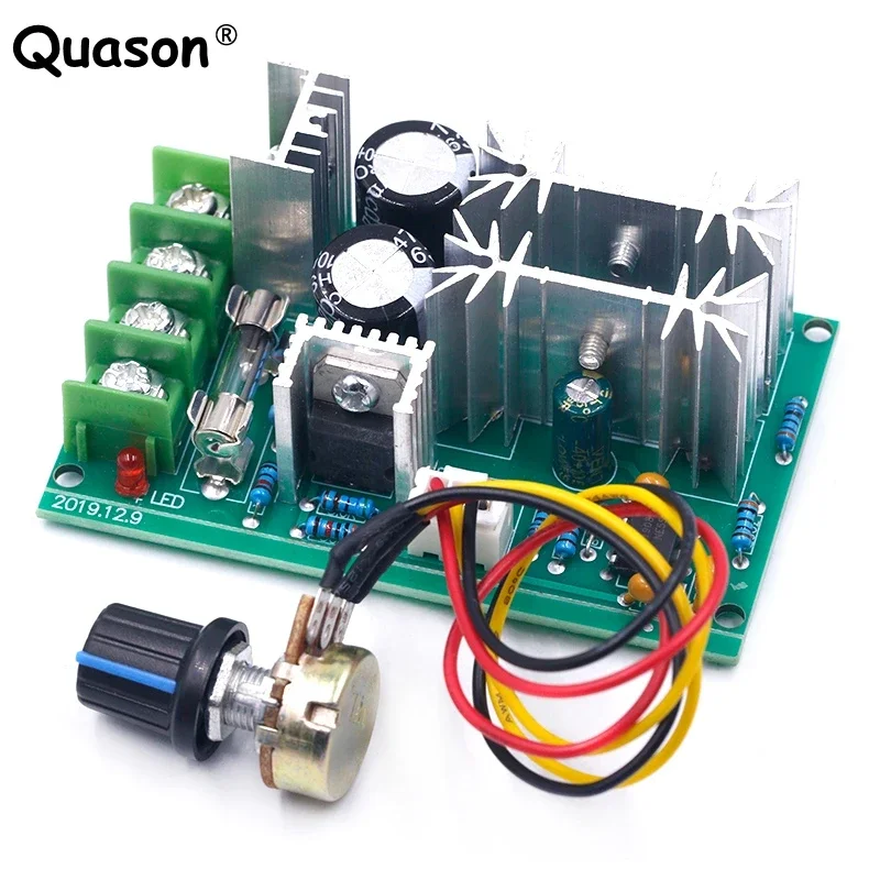 DC10-60V Dc 10-60V Motor Speed Control Pwm Motor Speed Controller Switch 20A Stroom Voltage Regulator High Power drive Module