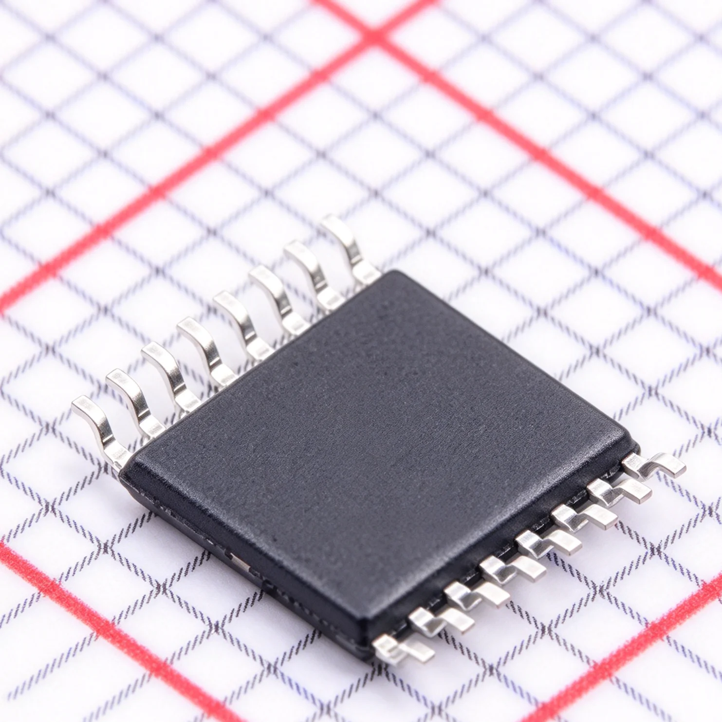 2PCS DG412DQ-T1-E3 TSSOP-16 Marking 412 1:1 4ch 25Ω ohm NEW Original Precision Monolithic Quad SPST CMOS Analog Switches IC chip