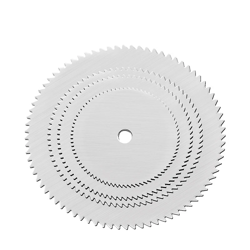 11 pz Kit Mini lama per sega circolare rettifica elettrica taglio taglio mandrino Set disco in metallo strumento rettifica elettrica Set mandrino