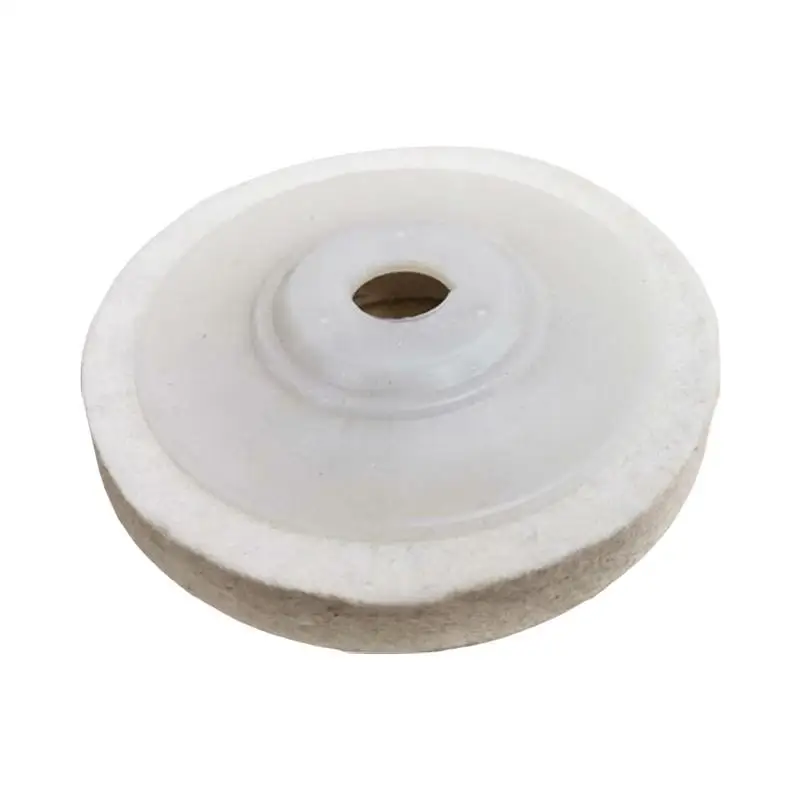 Wool Buffing Pads Multipurpose Angle Grinder Buffing Pads Wear-Resistant Buffing Wheel For Stainless Steel Copper Marble Stone