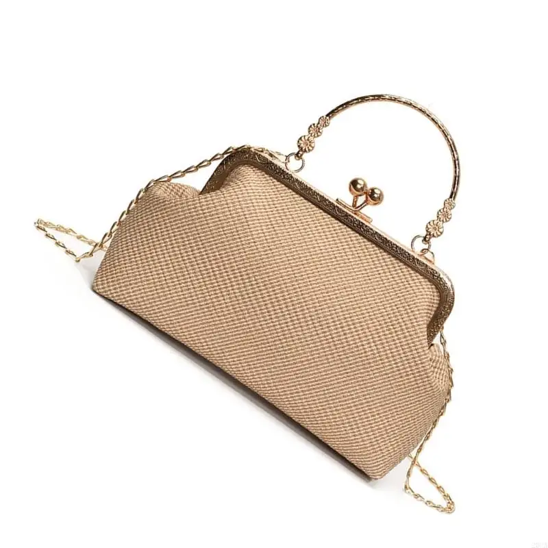 تصميم القفل الحديث حقيبة اليد النسائية مقاومة PU Fabric Multi Compartman