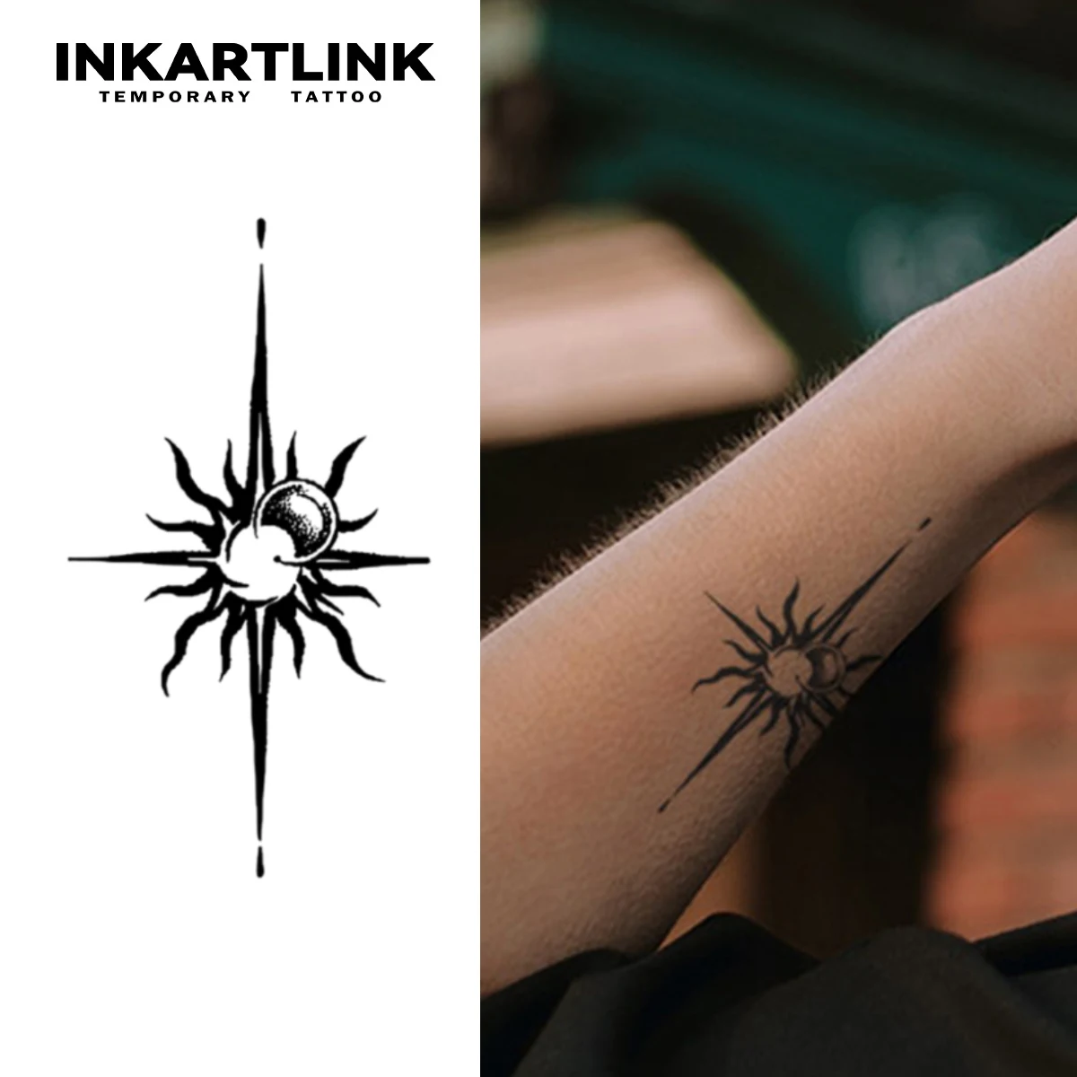 

Starlight temporary tattoo sticker, waterproof magic tattoo, lasts to 15 days fake tattoo, semi permanent tattoo