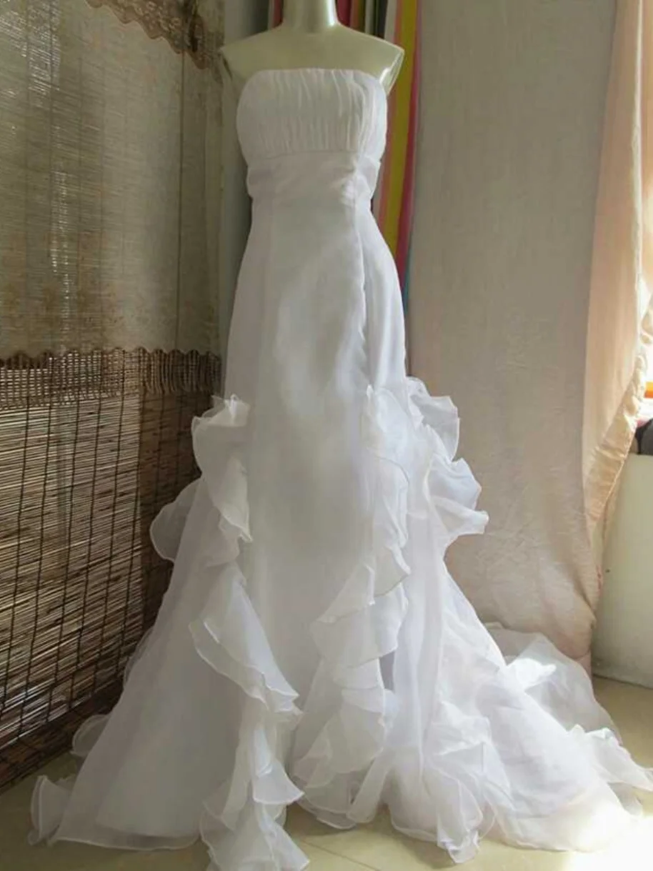 

Очаровательное вечернее платье в корейском стиле с длинным шлейфом для подружек невесты, из шантунга с кристаллами и бисером, для мероприятий на открытом воздухе