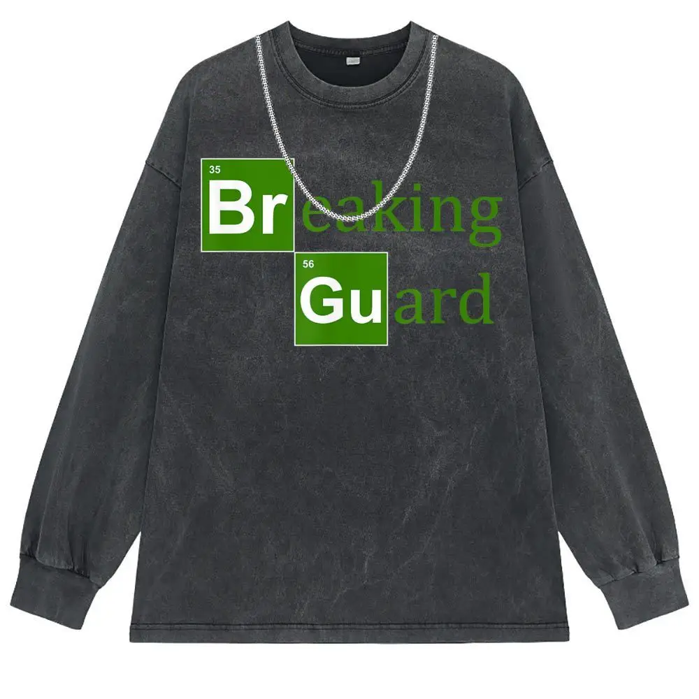 Jiu Jitsu Shirts Funny Breaking Guard Tshirts 2023 Mens Sweatshirts Long Sleeve Men Customized T Shirt Unisex Retro Clothing