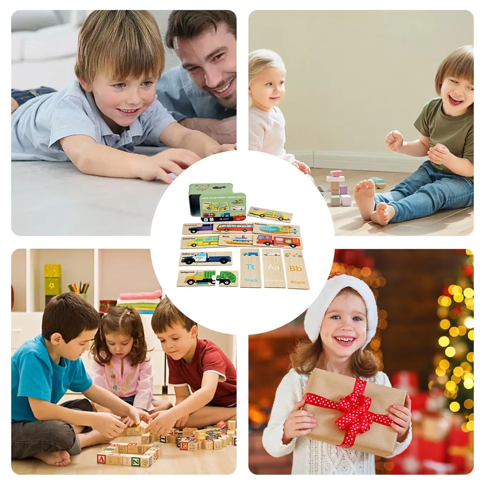 بازل قطع متعة التفاعلية المنطق التفكير منضدية لعبة الخشب بانوراما الألغاز للشباب المراهقين المنزل السفر المدارس #5