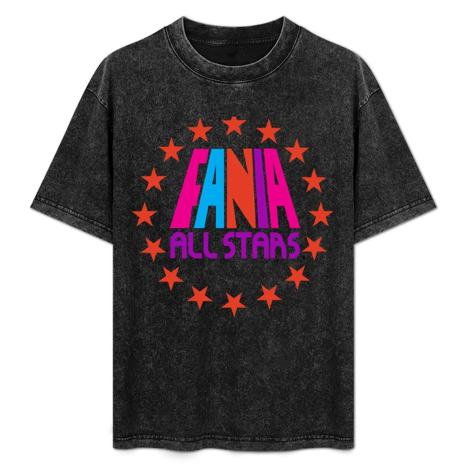 

FANIA - 5.0 T-Shirt Casual Pattern Print Tee Shirt