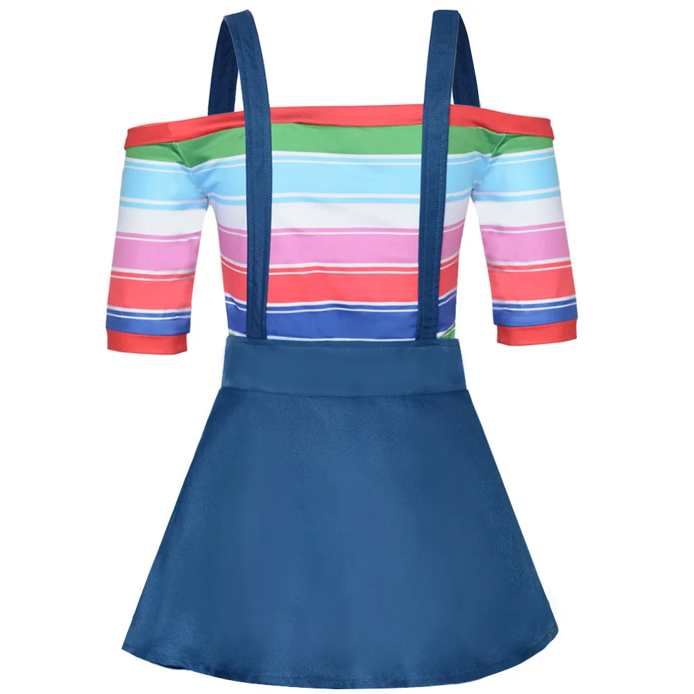 Child's Play Chucky‌ Dress Cosplay Costumes Movie Character Halloween Party Costume Performance Clothes for Adults view 3