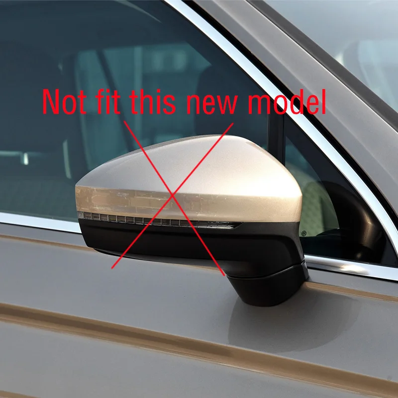 Für VW Tiguan 2009-2017 Sharan 2012-2019 Auto Flügel Tür Seite Rückspiegel Kappe Shell Haus Abdeckung Deckel für Skoda Yeti 2014-2017 – Detail 1