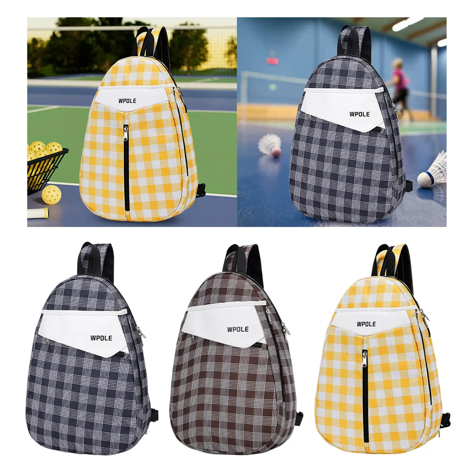 Badminton Bag with Shoe Compartment for Women Men Tennis Racket Bag Tennis Backpack for Badminton Racquet Balls Accessories