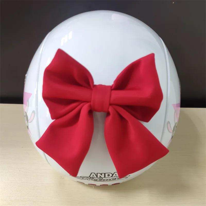 2022 New Motorcycle Helmet Bow Decoration Simple Daily Decoration Personality Modification Unisex Decoration Accessories