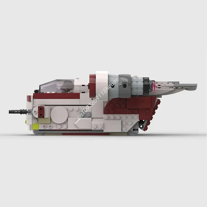 354pcs MOC Republic Razor Crest Midi Scale Star Battle Model Building Christmas Gift Blocks DIY Idea Brick Toy Kids Birthday