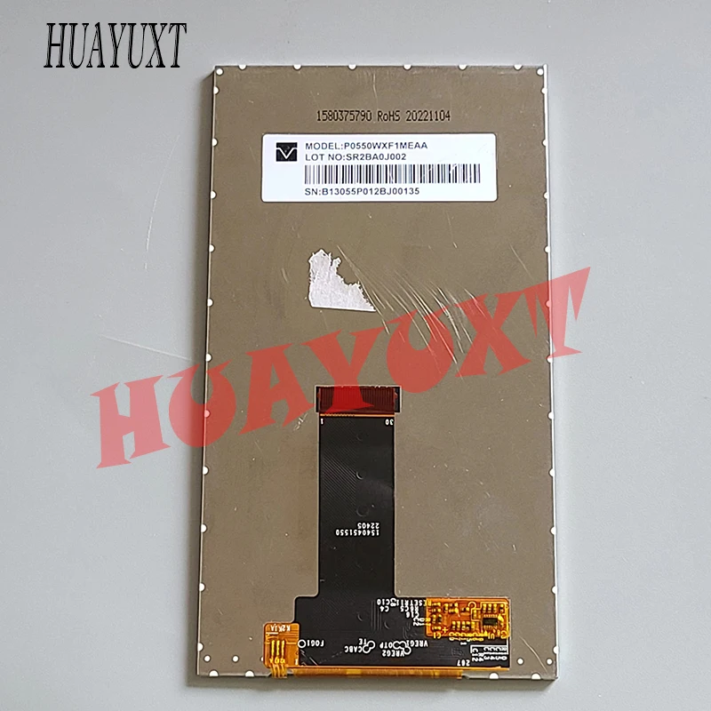 Frete grátis painel de tela lcd original p0550wxf1meaa 5.5 polegadas