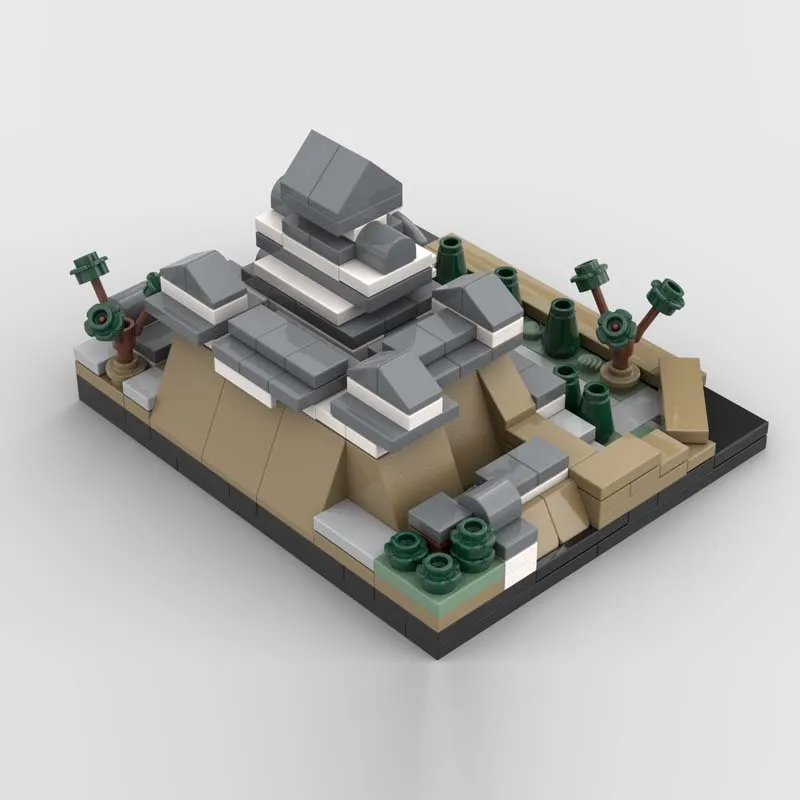 Klassieke Street View Model Moc Bouwstenen Oude Egyptische Steden Technologie Blokken Geschenken Kerst Speelgoed DIY Sets Montage