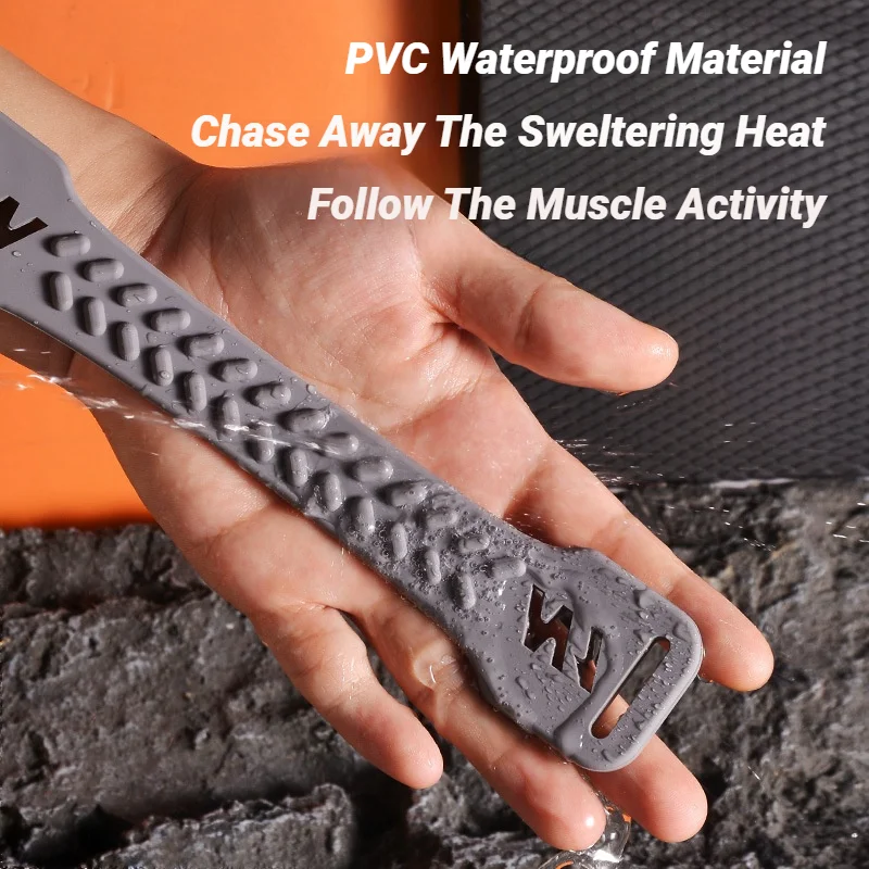 قابل للتعديل بولي كلوريد الفينيل الركبة الرضفة الفرقة وتر دعم حزام هدفين امتصاص الصدمات ضغط حزام منصات الرياضة الحماية #3