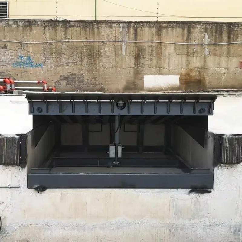 

Quality Fixed Exterior Hydraulic Dock Leveler with Rubber Bumper - Safety Lift Platform for Loading Dock