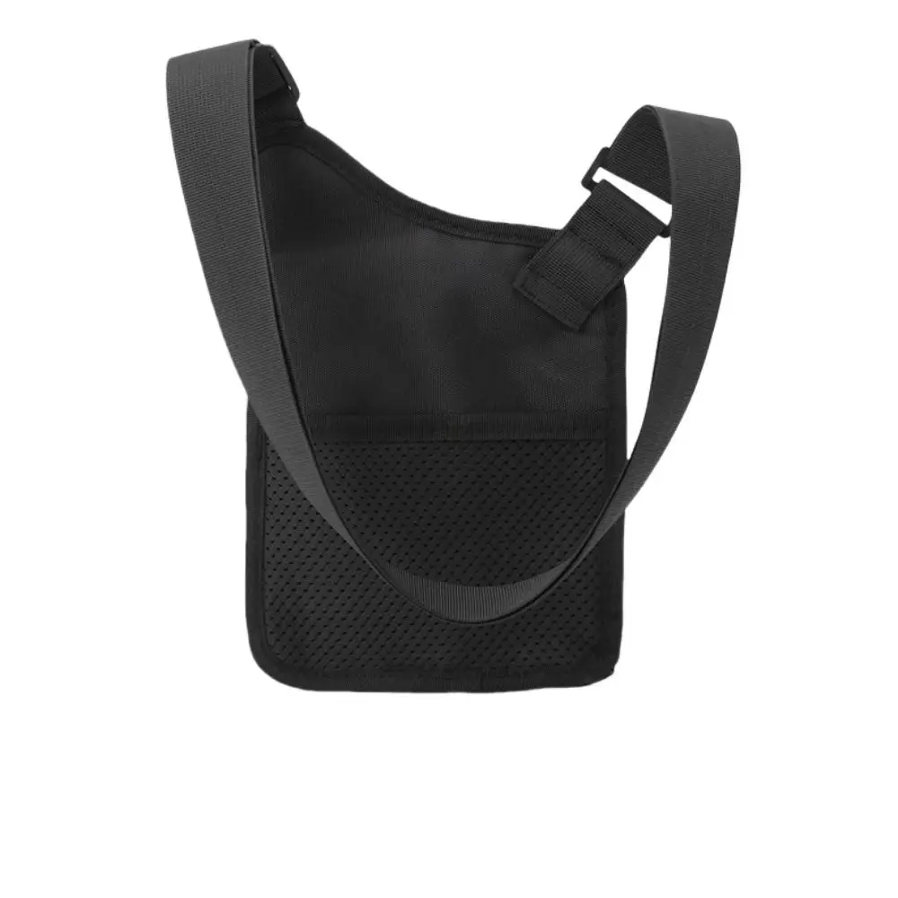 Simples durável mini saco de peito multifuncional ao ar livre masculino crossbody mochila caminhadas saco lona caminhadas