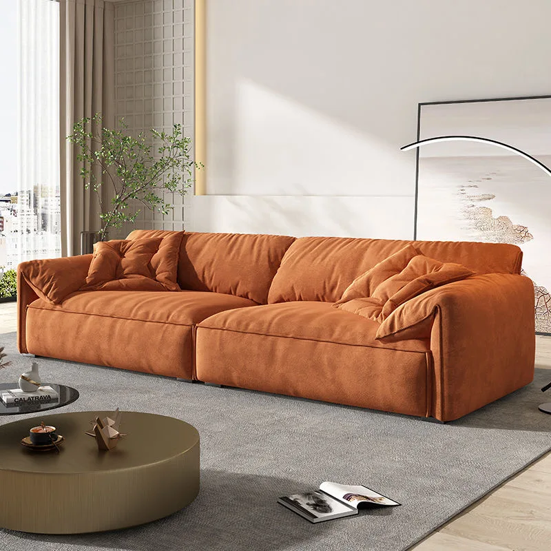 Włoski minimalistyczny baxter słoń ucho sofa sztuka salon netto celebrity matowa tkanina technologiczna