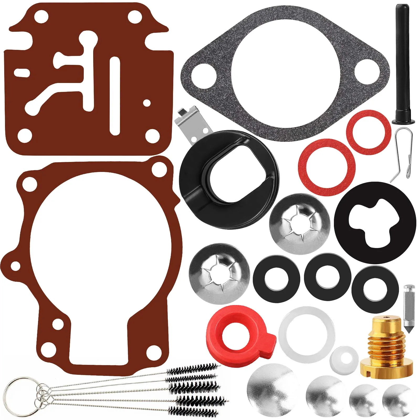 مجموعة إعادة بناء المكربن لمحرك جونسون Evinrude الخارجي 9.9HP 14HP 15HP 18HP 20HP 50HP 55HP 60HP 65HP 70HP 75HP محركات القوارب #5