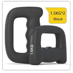 Boxing Dumbbell 2Pcs Non-Slip D Shaped Gymnastics Hand Weight for Home Gym Workout Muscle Exercises Strength Training Equipment