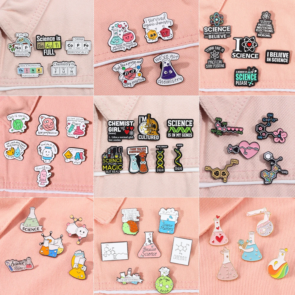 2-7Pcs Science Broo…