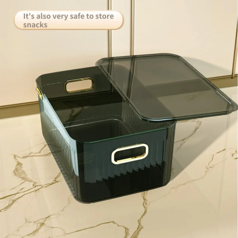 

Прямоугольный настольный штабелируемый органайзер для косметики, пластиковая коробка для ювелирных изделий, аксессуары для одежды, корзина, полка для дома, многофункциональная