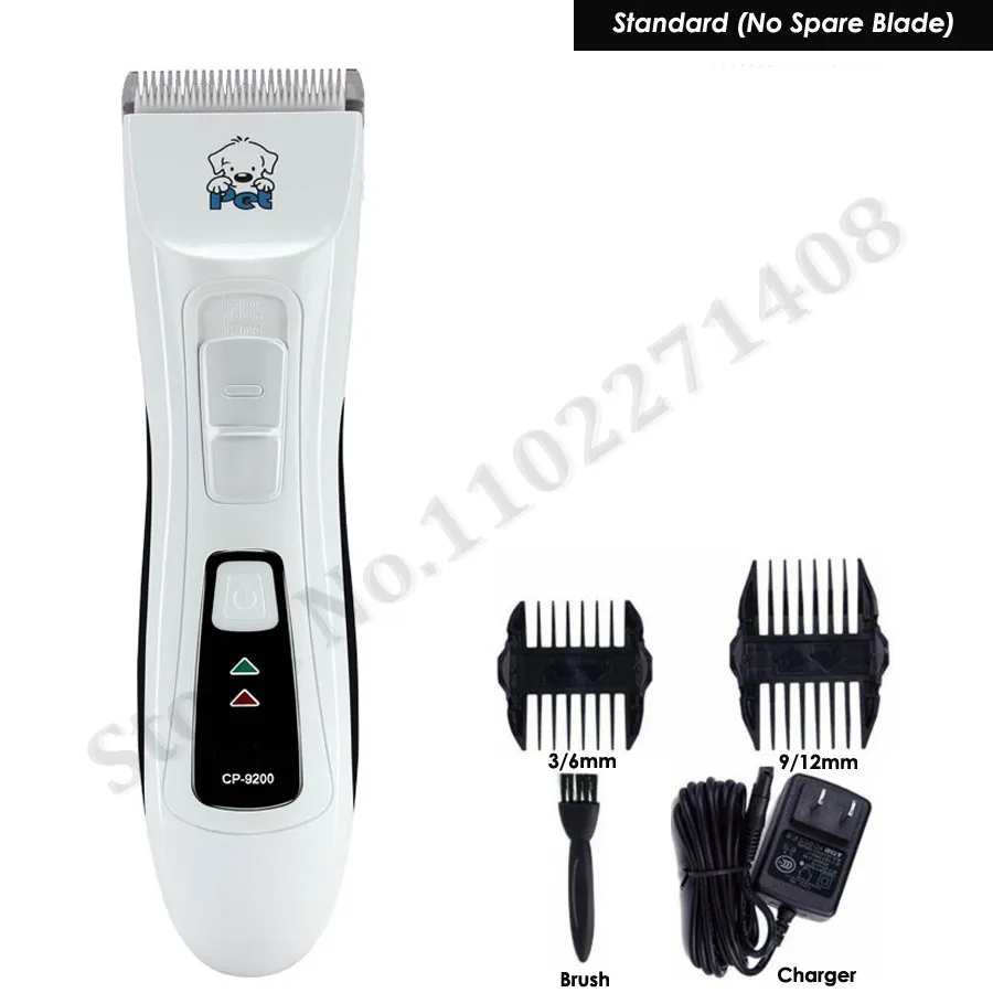 Professional CP9200 Pet Trimmer Rechargeable Dog Hair Clipper Electric Dog Grooming Haircut Shaver Machine