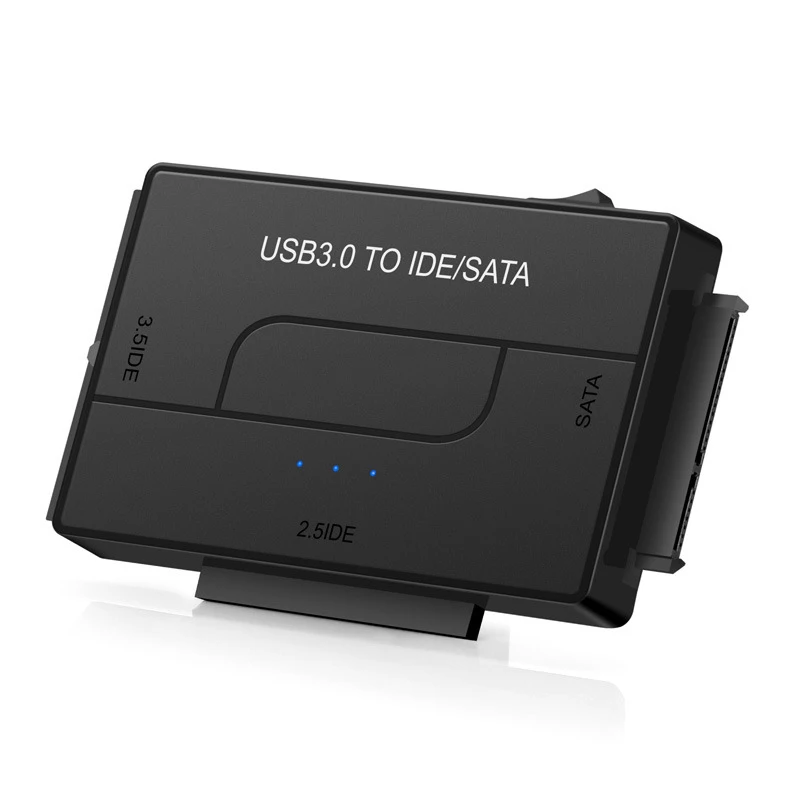 Konwertery transferu Usb3.0 Plug And Play Adapter USB Prosty Niezawodny i stabilny Ide Easy Drive Akcesoria komputerowe 12v Led